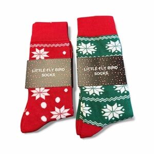 Christmas’s Calf Sock Bundle. One size (WM 11-13, EU Size 41-46)